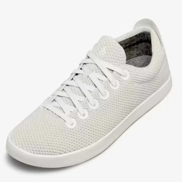 Allbirds Tree Piper White Lace Up Casual Sneaker - Picture 1 of 12